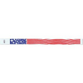 Pre Printed 3/4" Patriotic Tyvek Wristband